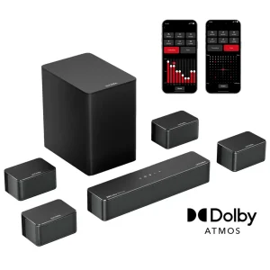 ULTIMEA 460W 7.1ch Soundbar with Dolby Atmos&AP