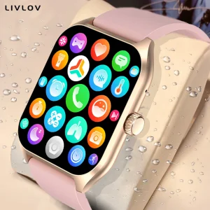 AI Voice Assistant Smart Watch for Men Women,